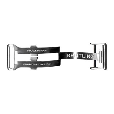 Breitling 20mm Stainless Steel Deployment Buckle A20D.1